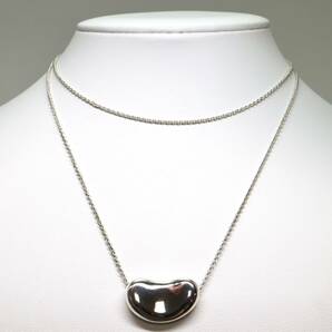 TIFFANY&Co.(ティファニー）《ビーンネックレス》A 約17.6g 約76cm ペレッティ necklace jewelry ジュエリー DC0/DD0の画像2