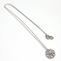 VENDOME AOYAMA(ヴァンドーム青山) 《Pt900/Pt850 天然ダイヤモンドネックレス》A 約3.7g 約45.5cm 0.23ct necklace jewelry EA2/EA_画像7