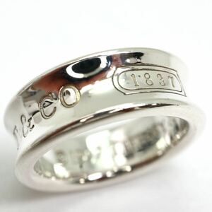 TIFFANY&Co.(ティファニー）《1837 リング》A 約6.9g 9号 ジュエリー ring 指輪 jewelry DD0/DD5