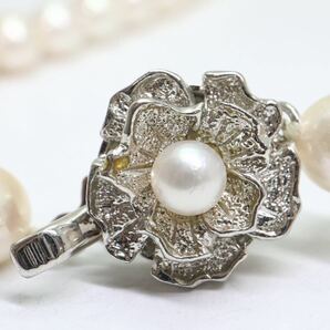 JEWELRY MAKI(ジュエリーマキ)《アコヤ本真珠ネックレス》A 約7.0-7.5mm珠 33.4g 約42cm pearl necklace ジュエリー jewelry DB5/DE0の画像6