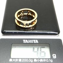 TIFFANY&Co.(ティファニー）《K18(750)アトラス リング》A 約4.6g 約9号 ジュエリー ring 指輪 jewelry ED2/ED5_画像8