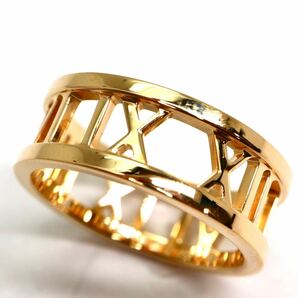 TIFFANY&Co.(ティファニー）《K18(750)アトラス リング》A 約4.6g 約9号 ジュエリー ring 指輪 jewelry ED2/ED5の画像1