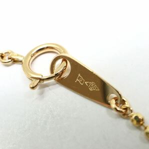 MIKIMOTO(ミキモト)《K18 アコヤ本真珠ネックレス》A 4.2g 約39.5cm pearl necklace パール jewelry EC3/EC4の画像8