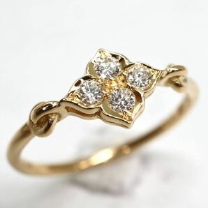 Cartier(カルティエ)《K18(750) 天然ダイヤモンドリング》A 約1.5g 10.5号 ring 指輪 jewelry diamond ジュエリー ED0/ED1の画像1
