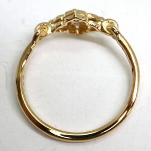 Cartier(カルティエ)《K18(750) 天然ダイヤモンドリング》A 約1.5g 10.5号 ring 指輪 jewelry diamond ジュエリー ED0/ED1の画像6