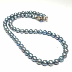 《アコヤ本真珠ネックレス》A 約7.0-7.5mm珠 35.0g 約45cm pearl necklace ジュエリー jewelry Db0/DB0の画像5