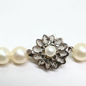 《アコヤ本真珠ネックレス》A 約7.5-8.0mm珠 37.6g 約42cm pearl necklace ジュエリー jewelry DC0/DC0の画像6