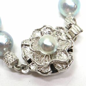 テリ良し!!《アコヤ本真珠ネックレス》A 約6.5-7.0mm珠 28.0g 約43cm pearl necklace ジュエリー jewelry CE0/CE0の画像6