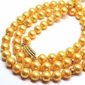 大珠!!《アコヤ本真珠ロングネックレス》M 約8.5-9.0mm珠 82.9g 約80.5cm pearl necklace ジュエリー jewelry DB0/DB0