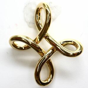 TIFFANY&Co.(ティファニー) 《K18 インフィニティークロスペンダント》M 約1.5g ペレッティ pendant jewelry ジュエリー EA3/EA3の画像1