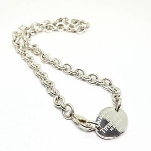 TIFFANY&Co.(ティファニー）《リターントゥハートタグネックレス》M 53.4g 約38cm necklace ジュエリー jewelry EB0/EB8の画像5