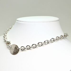 TIFFANY&Co.(ティファニー）《リターントゥハートタグネックレス》M 53.4g 約38cm necklace ジュエリー jewelry EB0/EB8の画像3