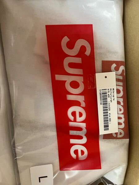 Supreme/MM6 Maison Margiela Box Logo Tee White 