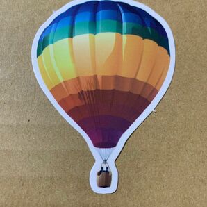 気球　ステッカー　シール　気球のステッカー　バルーン