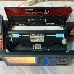 ☆通電 Panasonic KX-PD102-Rパナソニック おたっくす FAX電話機 ファックス 親機 子機 KX-FKD353-R KX-FKD506-R☆ の画像4