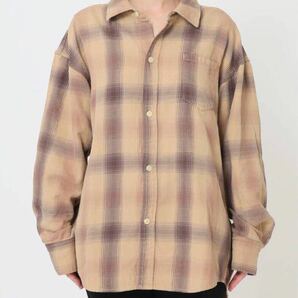 美品 アパルトモン L'Appartement REMI RELIEF レミレリーフ Check Shirt チェック シャツ 長袖シャツ の画像8