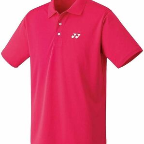 Sサイズ 新品タグ付き (ヨネックス)YONEX テニス ポロシャツ(スタンダードサイズ) 10300 [ユニセックス] ブライトピンク 送料無料の画像1