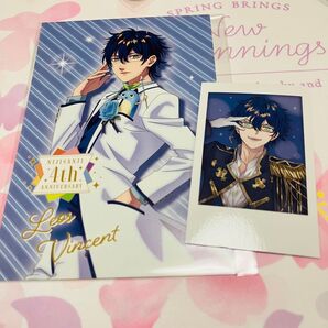 にじさんじ 5th ANNIVERSARY レオス・ヴィンセント チェキ 4th ポストカード