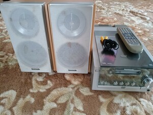 １円企画　第４弾　MDCDコンポ　Panasonic SA-PM1 DVDジャンク品　KENWOOD