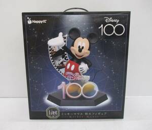 T0401-6A/ 未開封 Disney 100 ディズニー Last ラスト賞 ミッキーマウス 特大フィギュア Happyくじ