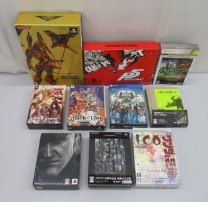 G0425-5A/ PS4 PS3 PSP XBOX limitation version soft summarize 10 point Metal Gear Solid person ... large . Toriko Dragons dog ma Persona etc. 