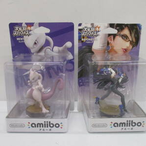 G0419-6A/ 未開封 amiibo アミーボ デイジー ミュウツー ベヨネッタ ミファー リーバル 5点 まとめの画像3