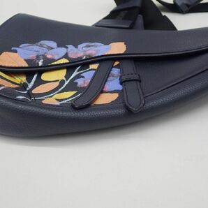 ◆63 バッグ83 Christian Dior サドルポーチ SADDLE MaxFaxtor マックスファクター プリント クリスチャンディオール ◆消費税0円の画像3