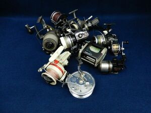 ★リール02 AC-30／AC-10／Daiwa GS-50／FIGHTER300／SHIMANO GT6000／DAIWA ELEVEN★ダイワ/オリムピック/ジャンク品/部品取り/消費税0円