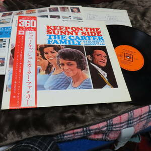 ジョニー・キャッシュとカーター・ファミリー(国内盤日コロペラジャケ帯付きOrig LP)帯稀少!!!!