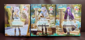 ☆未開封品☆ SEGA 葬送のフリーレン フィギュア 3点セット Luminasta フリーレンの日常 フェルン Frieren: Beyond Journey's End