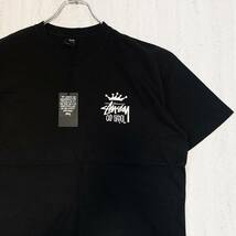 海外限定 Stussy ステューシー Tシャツ M ロゴ クラウン_画像6