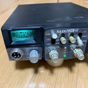 NASA72GX-Ⅱ 高音オーフナ912変調 動作品 CB無線 28MHz ナサ 無線機 アマチュア無線の画像3