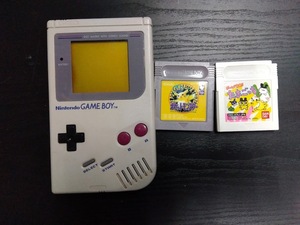 任天堂 ゲームボーイ DMG-01 通電確認済み ソフト２本付