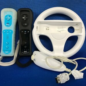 ★２８―０２４★ゲーム機セット 任天堂 Wii 本体一式 黒 初期化済 マリオ ワンピース 太鼓の達人 タタコン 等 ソフト付き 一部難有[100]の画像5