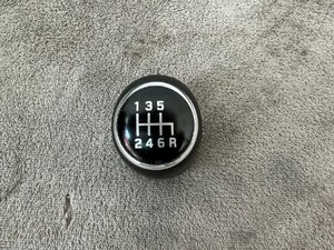 [\1000 jpy selling out ][ secondhand goods ][ pickup welcome ] Suzuki Swift Sports ZC33S original shift knob black 6MT mission 6 speed ok