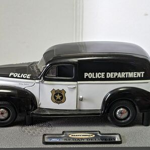 MATCHBOX 1/18 1940 FORD SEDAN DELIVERY POLICECAR ジャンク