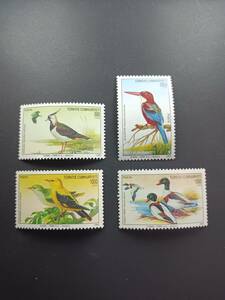 * Turkey unused stamp 1992 year 4 kind .* average and more . think.