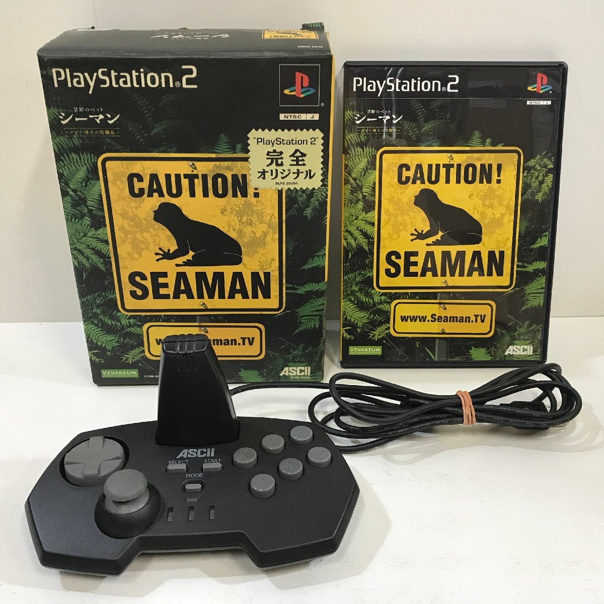 PS2【新品未開封】シーマン 完全版 シーマイクコントローラー同梱版 PS2【新品未開封】シーマン 完全版 シーマイクコントローラー同梱版