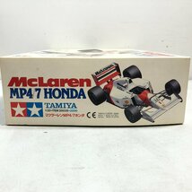 【プラモデル】未組立品 1/20 マクラーレンホンダ MP4/7 McLaren HONDA / F1 アイルトン・セナ《組説付》NO.35 TAMIYA 田宮模型 日本製 ▲_画像2