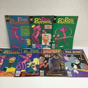 【まとめて7冊】アメコミ雑誌 The Pink PANTHER / STAR TREK / TOM and JERRY ピンクパンサー スタートレック トムとジェリー ★