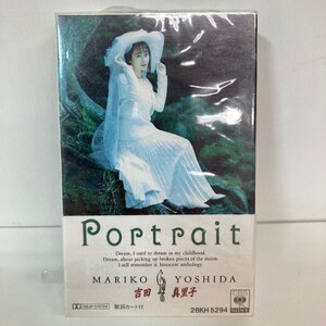 【未開封カセットテープ】 Portrait / 吉田真里子 MARIKO YOSHIDA CBS / SONY 28KH 5294 ★