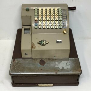 【ジャンク】HORII CASH REGISTER H-7 ホリイ キャッシュレジスター 堀井 レジ レトロ アンティーク ※引取り可 □