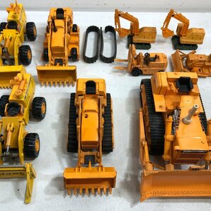 ミニカーまとめて9台 シンセイミニパワー KOMATSU DOZER SHOVEL ヨネザワ コマツ D355Aブルドーザー トミカKOMATSU BULLDOZER D65A日本製▲の画像1