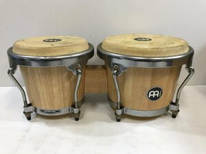 MEINL ボンゴ マイネル 打楽器 ウッドボンゴ パーカッション 幅46cm Wodd Bongos ◆