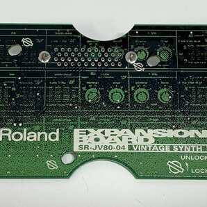 Roland SR-JV80-04 Vintage Synth＜動作確認済み＞ローランド サウンドライブラリー エクスパンションボード MADE IN JAPAN □の画像1