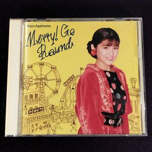 我妻佳代 おニャン子クラブ CD／Merry! Go Round 1988年 2作目 80年代アイドル 廃盤