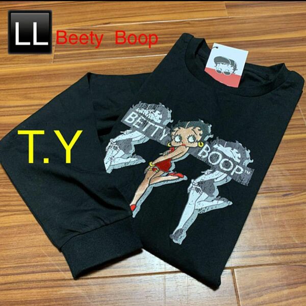 Beety Boop 長袖 Tシャツ ロンT