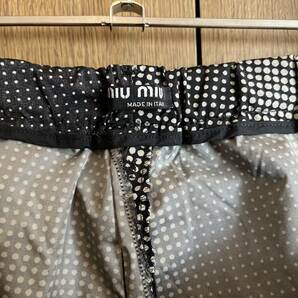 ★★★miu miu！★ミュウミュウ！★ナイロンパンツ！★シャカパン！★ヴィンテージ！★レインウエアにも？★イタリア製★鬼安！★★★の画像3