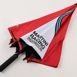 フルサイズ ☆ MARTINI RACING PORSCHE マルティーニ 赤 傘（検：Porsche Carrera Cup Porsche Design Driver's Selection UMBRELLA）の画像4