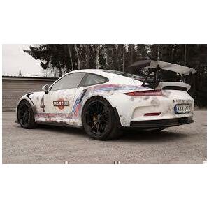 フルサイズ ★ MARTINI RACING PORSCHE マルティーニ 赤 傘 （検：Porsche Carrera Cup Porsche Design Driver's Selection UMBRELLA）の画像9